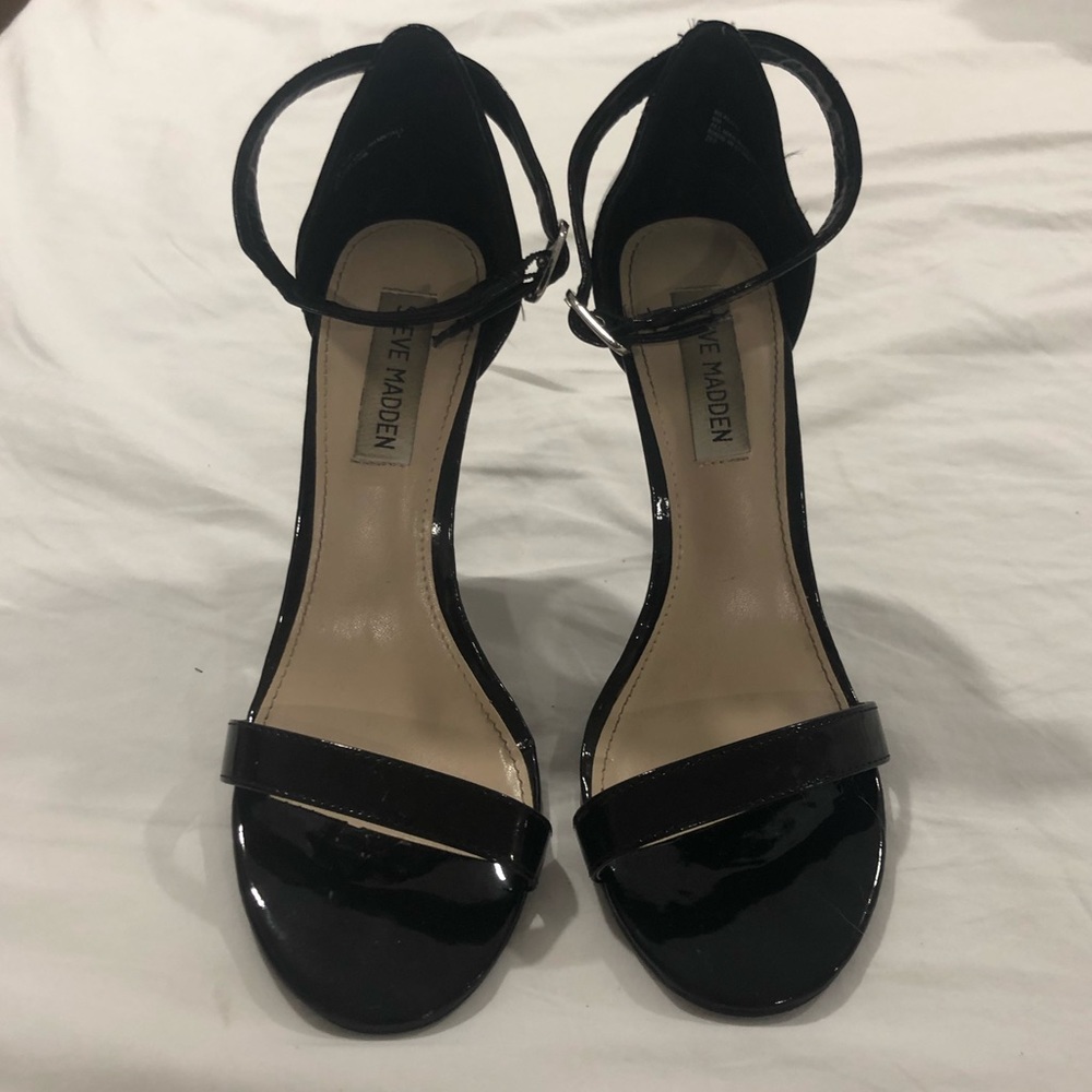 Patent leather heals